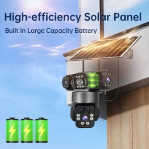 Caméra à Énergie Solaire